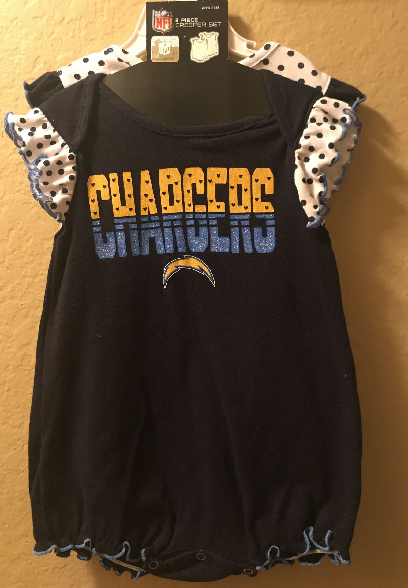 Chargers onesie