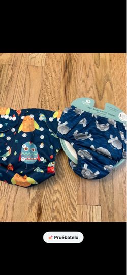Baby Reusable Swim Diapers Set of 2