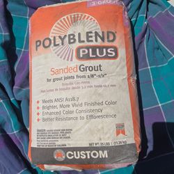 Polyblend plus sanded grout