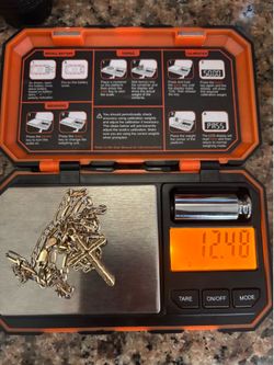 14k chain set
