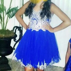 Royal Blue Prom Dress 
