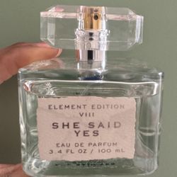 Element Edition VIII SHE SAID YES perfume 