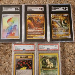 Pokemon Graded Cards NOT FREE NO TRADES