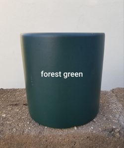 4.5 inch matte pots in various colors