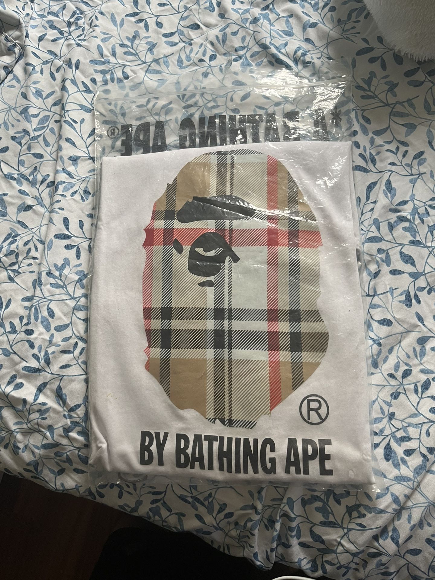 Burberry Bape White Tee