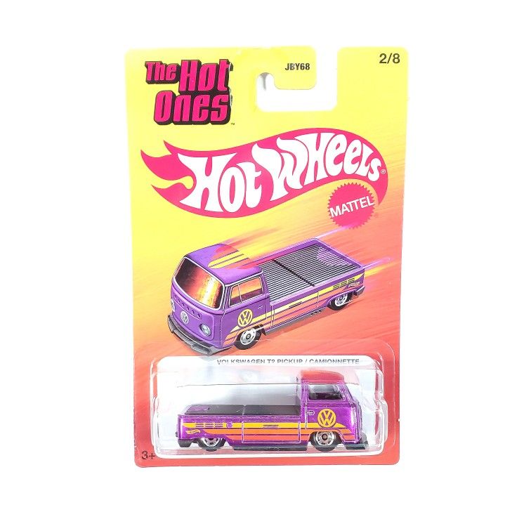 NEW 2025 Hot Wheels "The Hot Ones" Target Exclusive Purple Volkswagen T2 Pickup