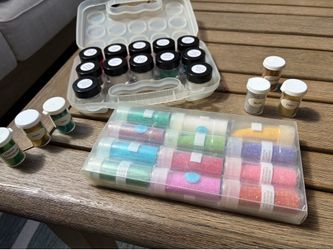 nail art- manicure glitter powders