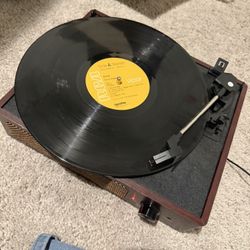 Record player + Records