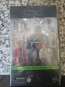 STAR WARS The Black Series Boba Fett 6-Inch-Scale Return of The Jedi Collectible Deluxe Action Figure