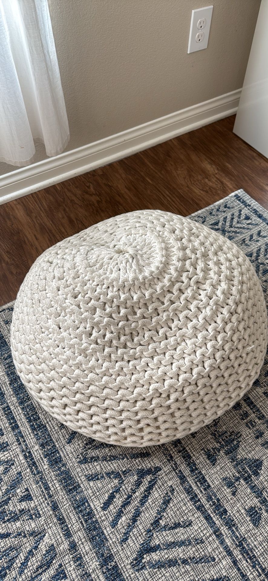 Round Pouf Ottoman