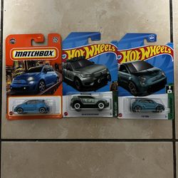 Hot wheels and Matchbox Set Of 3