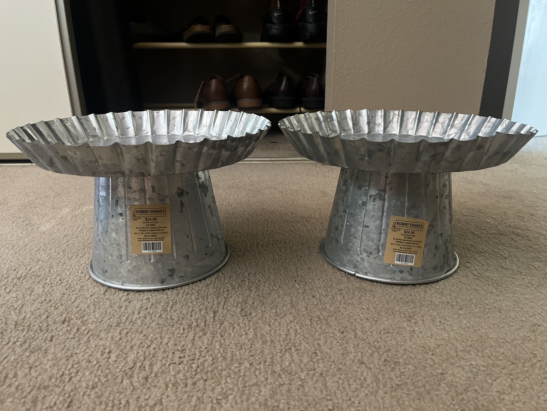 Cake Stands (2) (never used)