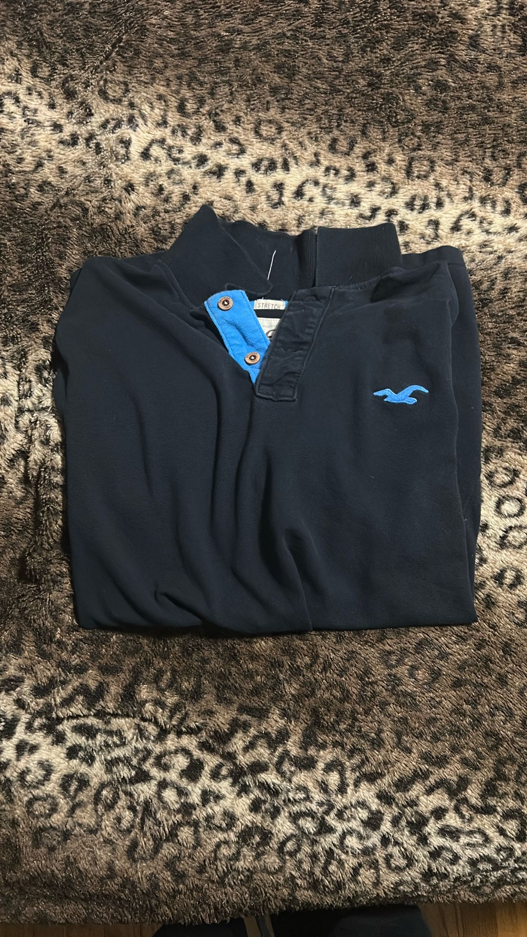 Hollister Black And Blue Stretch Fit
