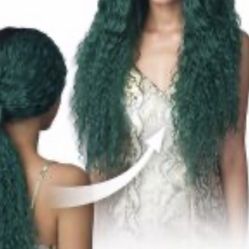 Brand New Teal Lace Front Wig
