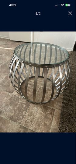 Small round table