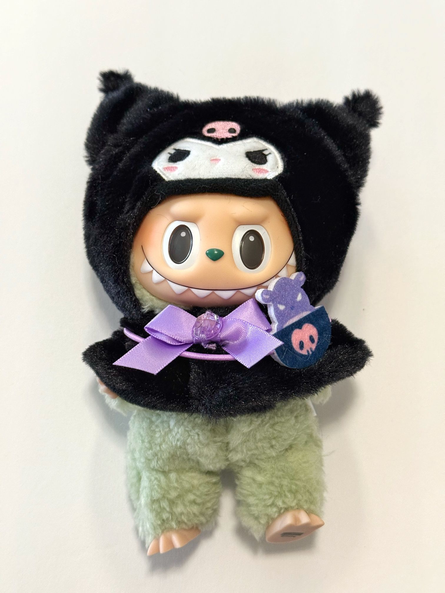 Labubu Clothes Sanrio Kuromi Clothing Outfits for Your Exciting Macaron and Have A Seat Plushies Pendants