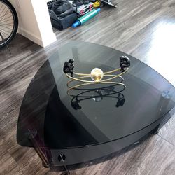 Table glass decoration