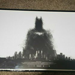 Dark Knight Rises Signed  Portrait 