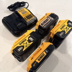 Dewalt 20v XR Battery Kit