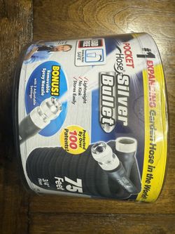 📌 Silver Bullet Hose 3/4” – 75 ft