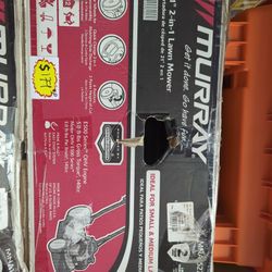 Murray
21 in. 140 cc Briggs and Stratton Walk Behind Gas Push Lawn Mower with Height Adjustment and Prime 'N Pull Start