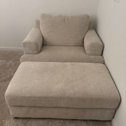 Chair + Ottoman