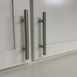 Brushed Steel Cabinet Handles