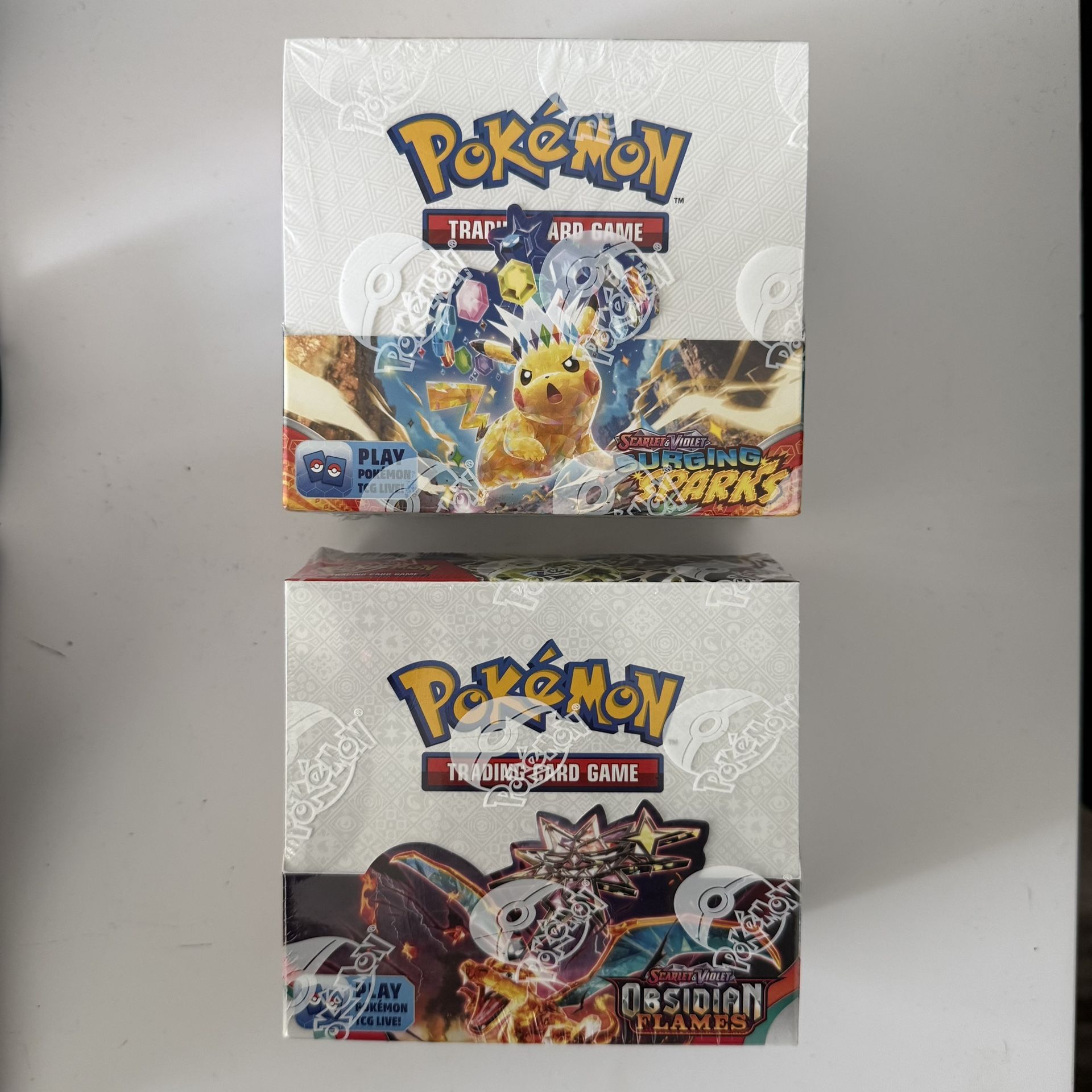 SEALED Booster Box of Pokemon S&V Surging Sparks [OBF IS SOLD]