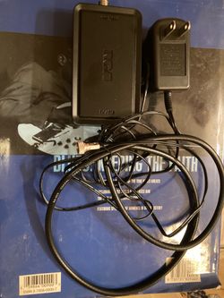 R.C.A.electric antenna signal booster adapter