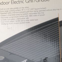 Wolfgang Indoor Electric Grill/Griddle