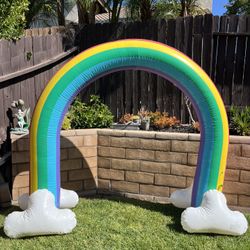 Large Rainbow Inflatable Sprinkler 