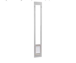 Ideal Pet Products Aluminum Pet Patio Door, 7" x 11-1/4" Flap Size