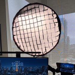 LED Softbox Panel Light for Streaming, Video Calls, and Photography – Godox ES45