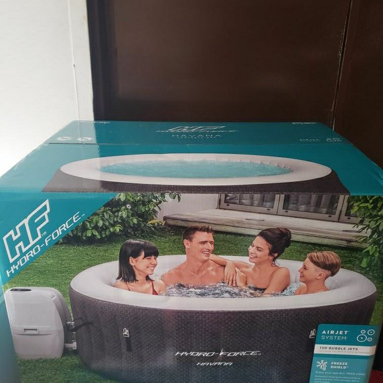 Hydro-Force Havana Inflatable Hot Tub Spa 2-4 person