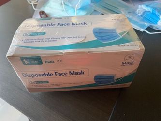 Mask $15 for box of 50