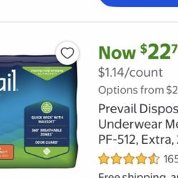 Prevail Disposable Underwear