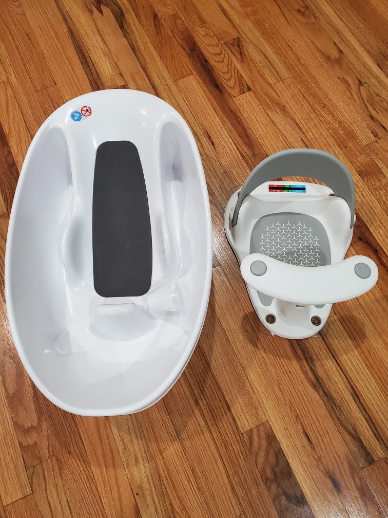 Used Baby Bathtub & Baby Bath Seat