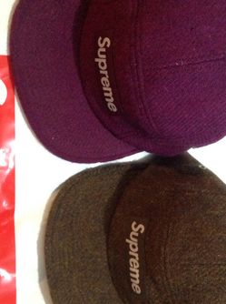 Supreme 2012 Harris Tweed Camp Cap