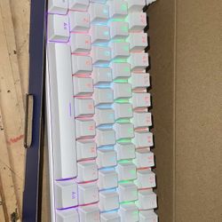 Gaming keyboard 61 key red switches