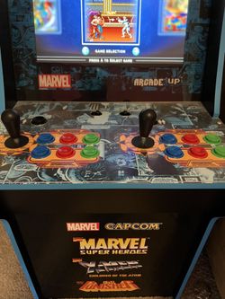 Marvel superheroes arcade machine arcade1up 4ft deals