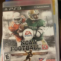 Ncaa 13, For PS3