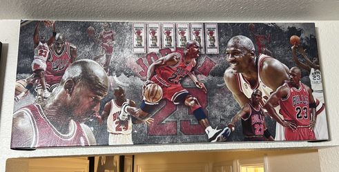 Michael Jordan Chicago Bulls Canvas