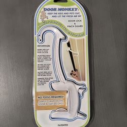 DOOR MONKEY Child Proof Door Lock & Pinch Guard