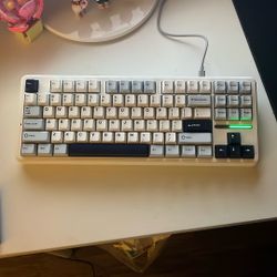 Aula F87 Wireless Mechanical Keyboard in Glacial Blue 