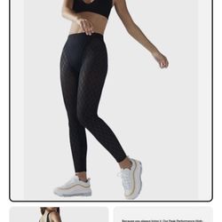 Euc~ * Savage fenty Lg 12-14  Women's Peak Performance High-Waist Mesh Legging 