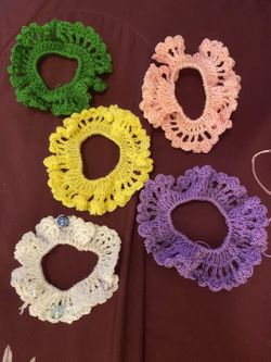 Chongo tejido/ hair ties