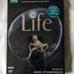 Life DVD, 2009, New and Sealed. BBC EARTH Series -Life W/ David Addenborough 