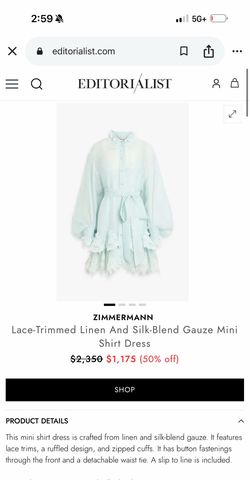 Zimmerman dress size 1