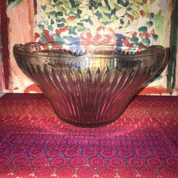 Gibson Glass Bowl for Fruit or Punch or Salad etc
