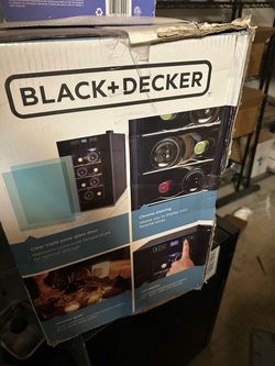 Black+Decker Wine Cooler Refrigerator